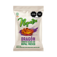 Churritos de Nopal Nopalia Dragón 80g - 24 Piezas