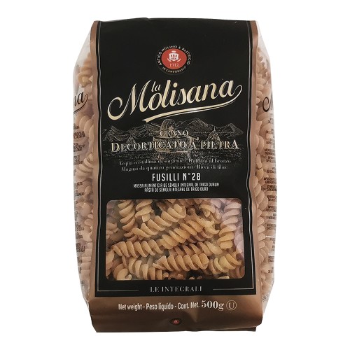 Pasta Fusilli Integral 500 g